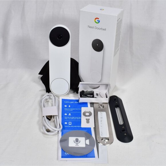 Google Nest Other - Google Nest Doorbell Battery HD video with HDR Built-in Intelligence